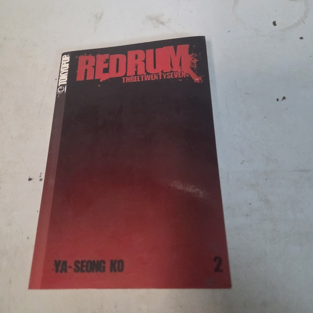 Redrum 327 Vol 2 English Manga Tokyopop Ya-seong Ko 1st Printing Horror Book